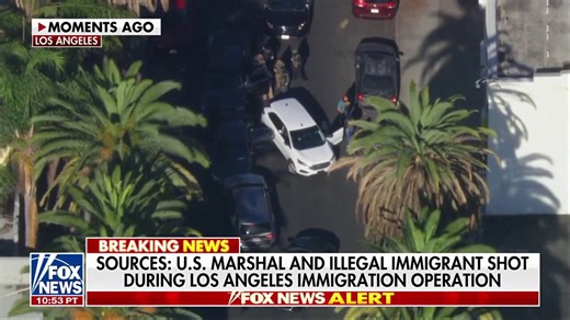 US Marshal, illegal migrant shot during Los Angeles immigration operation