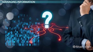 Functions of Information Systems in Project Management - Video | Study.com