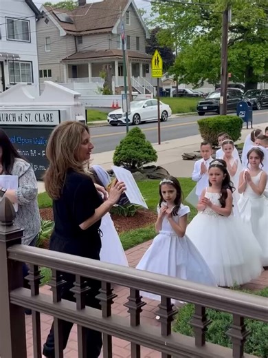 Yet another priest failure for not demanding first communion dresses cover the shoulders.This is basic common sense. The Novus Ordo is out to lunch on basic appropriate attire for Mass much less first communion.