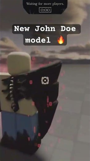 John doe’s new model 🔥#forsaken #roblox #johndoe #leak