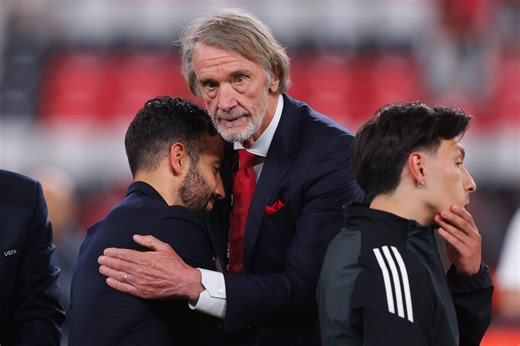 Ruben Amorim says Jim Ratcliffe has done something 'massive' for his Man Utd team this season