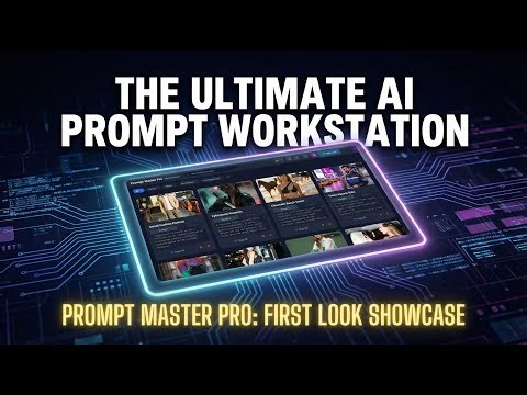 Prompt Master Pro The Ultimate AI Prompt Workstation 全能提示詞工作站 Demo