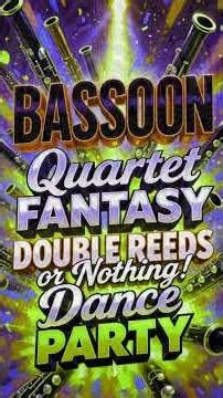 new! BASSOON DANCE PARTY "DOUBLE reeds OR NOTHING" #bassoon #classicalshorts #classical