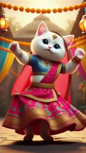 cute ai cat dancing 🥰 #cat #cutecat