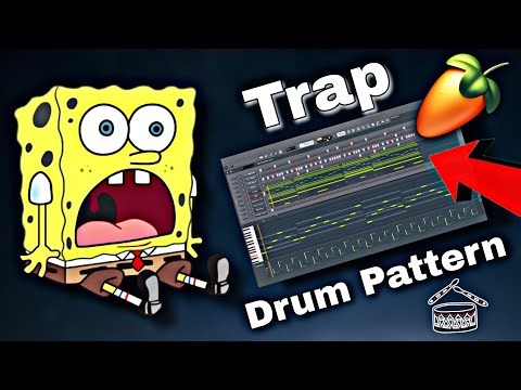 How To Make Trap Beat In FL Studio • Drum Pattern
