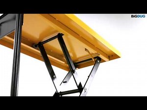 BiGDUG Single Scissor Lift Table Product Video