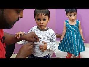 2 Years Baby Umbrella frock Cutting and Stitching