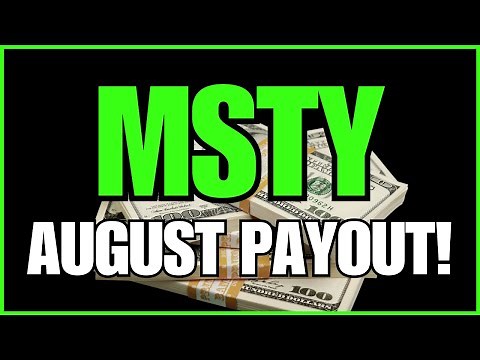 MSTY Update You CAN’T Miss! | August Dividend Estimate Inside 💰