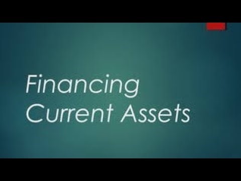 Financial management II chapter 5 financing current assets