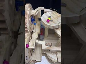 Oddly Satisfying Marble Run ASMR 🔵🔴 | Relaxing Machine Sounds #satisfying #asmr