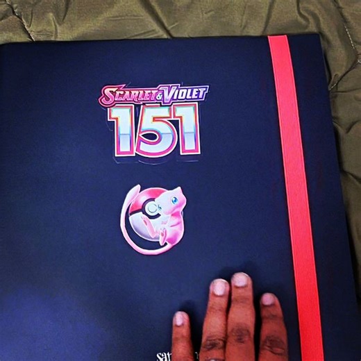 That90'sKid on Instagram: "Sanseking 12 Pockets 480 cards Strap Binder for Pokemon TCG Featuring Pokemon Scarlet & Violet 151 Custom Sticker at the Front and the side. Up for Sale - INR 1000 + Shipping. Disclaimer: (Loved - Not New) Only the Binder will be shipped. NO CARDS INCLUDED. Material: PP Capacity: 480 Features: Environmental material Closure: Elastic Strap Weight: 630g Binder Size: 316*305mm Pocket Size: 70*97mm"