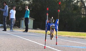 Robot Runs On 6 Legs But Never More Than 2 At A Time