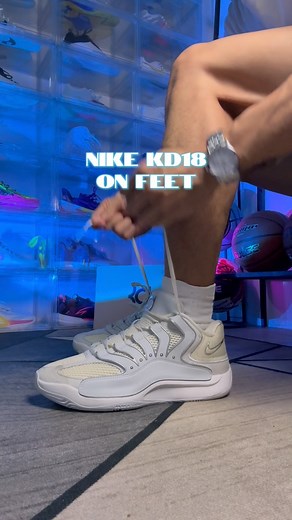 Nike KD18 on feet | Kuya Jogs
