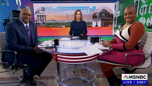 MSNBC brings unique, colorful new look to ‘The Weekend’ schedule