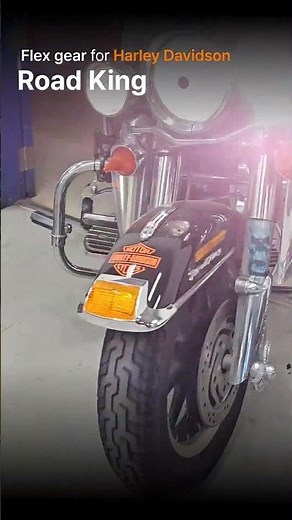 Motorcycle Landing Gear Flex gear for Harley Davidson, Road King #harleydavidson #roadking