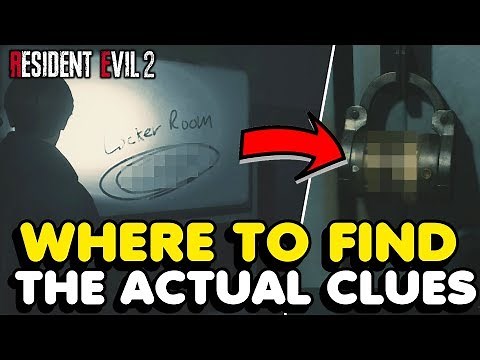 RE2: Remake - Where To Find All Clues For Safes & Lockers In Resident Evil 2 Remake