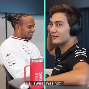 23K views · 1.8K reactions | "Someone smells like WHAT?!" 藍 Watch what happened when Lewis and George got stuck into the Whisper Challenge.  | Mercedes-AMG Petronas F1 Team | Facebook