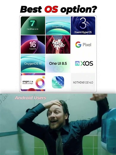 Which Android OS Would You Choose? 🤔