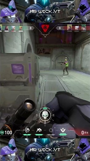 Never mess with WICKxOUTLAW #valorant #valorantclips #clips #shorts #gaming #outlaw