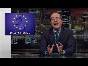 John Oliver, Brexit update, Unicorns +++