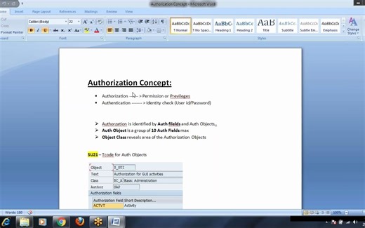 Day 4 SAP Authorization Concept_1080p SAP的权限概念