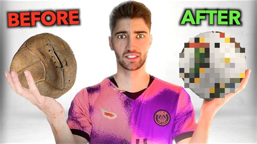 100-Year-Old Soccer Ball Restored: The Transformation Is Incredible