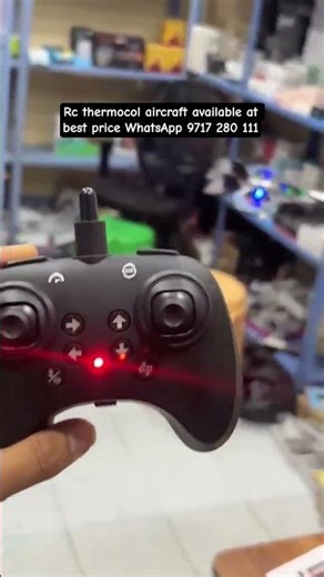 Rc thermocol aircraft – fly your imagination ✈️🚀 #aircraft #rcaircraft #toys #flyingtoys #shorts