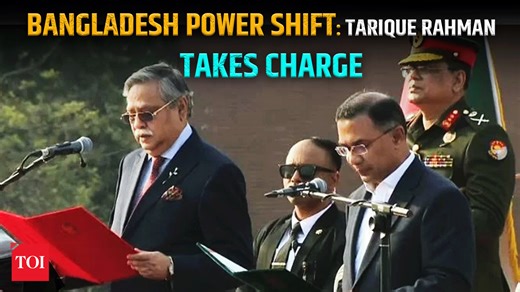 Bangladesh political power shift: BNP’s Tarique Rahman sworn in as PM