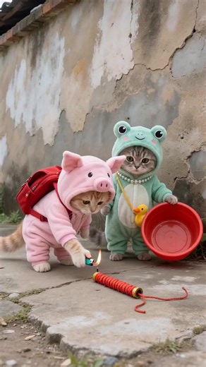 别人在放鞭炮🧨 我家猫在怀疑人生。 AI都能写论文了， 它连沙发都不敢下。 外面噼里啪啦， 里面瑟瑟发抖。 原来真正的“智能生物”， 是懂得第一时间找安全感的那位。 新年愿望很简单： 愿天下猫猫都没毛病， 胆子可以小一点， 幸福一定要大一点。 你家主子听到鞭炮是什么反应？😂 #萌宠日常 #猫咪反应 #点鞭炮现场 #胆小猫 #猫咪搞笑