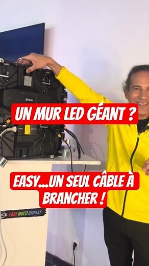 💡 How to connect LED panels to a PC (ultra simple video wall)!