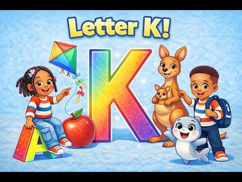 Letter K for Kids | K is for Kite 🪁 | ABC Learning
