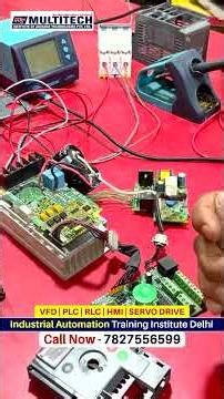 VFD Repairing Course | Multitech Institute | Live Practical Training #Shorts