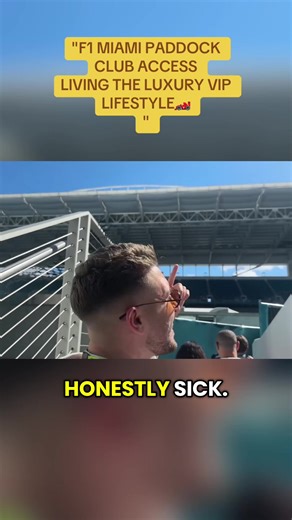 "F1 MIAMI PADDOCK CLUB ACCESS LIVING THE LUXURY VIP LIFESTYLE🏎️ #f1 #...
