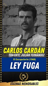 2K views · 17 reactions | Carlos Cardán – El Escapulario (1968). Una historia ambientada en los inicios de la Revolución Mexicana, donde se muestra la brutal aplicación de la ley fuga. #escenasmemorables #carloscardan #elescapulario | Escenas Memorables | Facebook