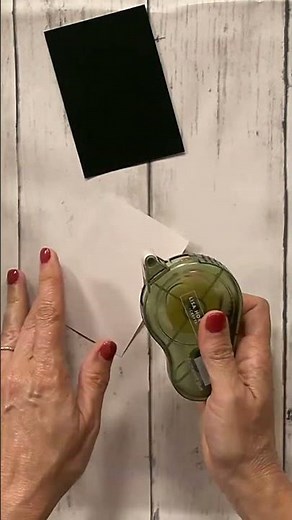 Turn Paper Scraps into Custom Embossed Cardstock | Stencil Technique