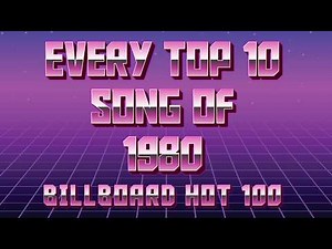 Every TOP 10 Song Of 1980 (Billboard Hot 100) 🎶🎸