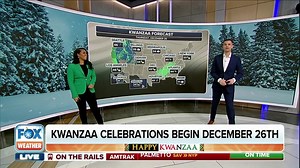 Holiday forecast calls for warm conditions across country | Latest Weather Clips | FOX Weather