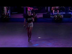 Danielle Enblom, 2nd place Métis Jigging Competition