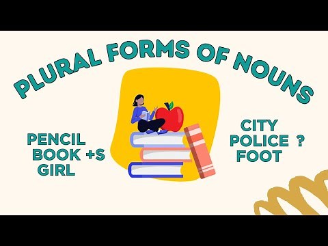 Plural Forms of Nouns Exercise - Beginners
