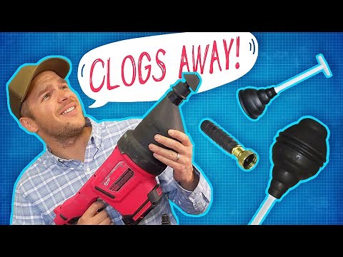 The BEST Plunger for Clearing Clogs, Plus Other Methods 🚽