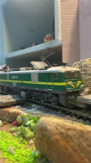 Indian Toy Train | HO Scale Train | Indian Train #rajdhani #train #modeltrains #railway
