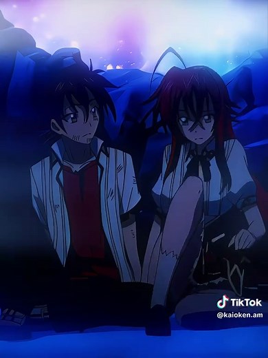 Issei and Rias Memorable Scene from High School DxD