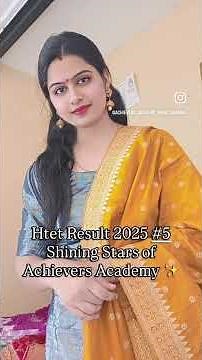 Htet Result 2025 out congratulations to our shining stars #achieversacademy # 5