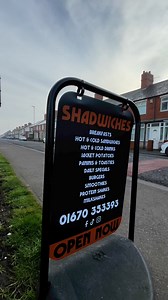 Shadwiches is now open in Blyth! 🥪🥤 Serving up fresh sandwiches, paninis, jacket potatoes, milkshakes, cakes, hot drinks, and more – there’s something for everyone! 🍰☕ Huge thank you to everyone who’s popped in already! Find us on Plessey Road and come grab a bite. Tag your mates and spread the word! 📍🔥 #Blyth #Foodie | Shadwiches