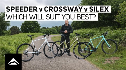 If you need a bike that'll be capable on the commute, fun when maintaining your fitness and a great way to escape it all at the weekend, then we've got a bike for you - in fact, we've got three! The MERIDA SPEEDER flat bar road, CROSSWAY hybrid and SILEX gravel bike ranges are more than capable of doing all of those things, but they have subtle differences that might well make one your perfect riding partner over the other. To get all the info you need, check out our explainer video. MERIDA. MOR