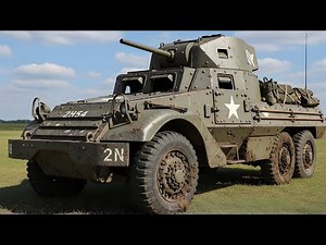M8 Greyhound – The Deadly WWII Armored Car That Changed the Battlefield