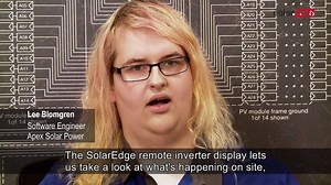 You can view SolarEdge's inverter LCD screen in real-time remotely from the office to help support staff provide fast, off-site system troubleshooting and eliminate the need for costly and unnecessary truck rolls. | SolarEdge Technologies Inc.