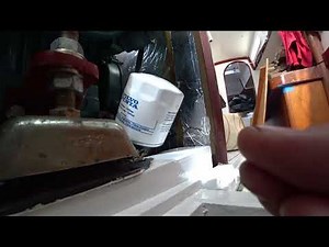 EP 6 OIL CHANGE VOLVO PENTA MD22L