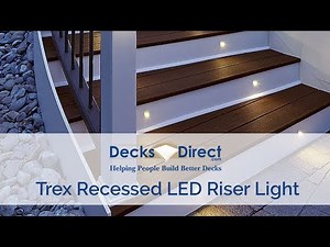 Trex Recessed LED Riser Light