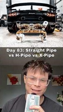 Straight Pipe vs H-Pipe vs X-Pipe